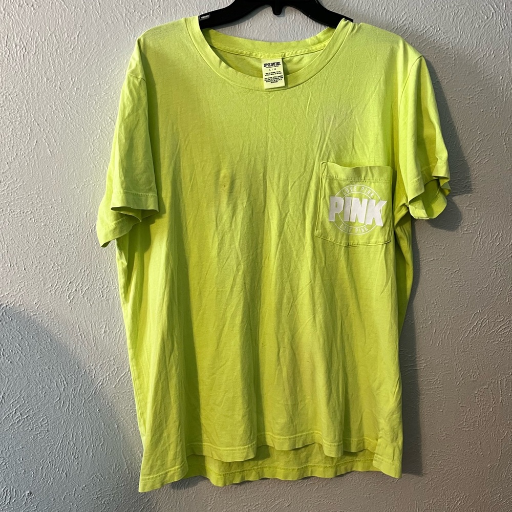Neon Green PINK Tee